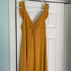 Mustard Dress